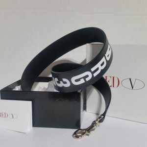 RED Valentino Leather Guitar Purse Strap